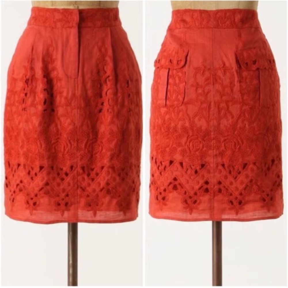 Anthropologie - Skirt by Baraschi - 6